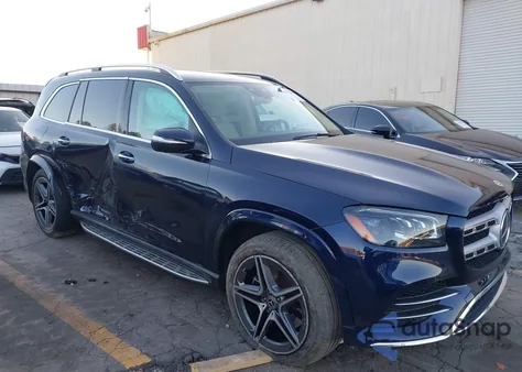 2022 Mercedes-Benz Gls 450 4Matic из США, поврежденный, VIN 4JGFF5KE8NA666518